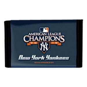  Yankees 2010 ALCS Champions Nylon Tri Fold Wallet
