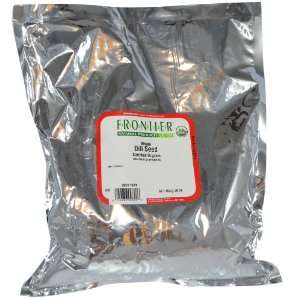 Frontier Bulk Dill Seed Whole, CERTIFIED ORGANIC, 1 lb. package 