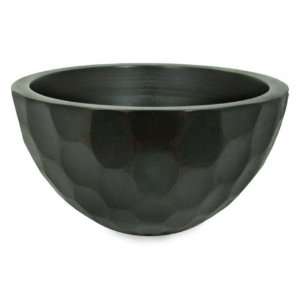  Teak bowl, Black Kiss