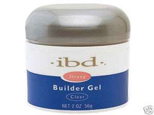 IBD UV Gel Acrylics BUILDER CLEAR 2oz  4 oz /112gm  