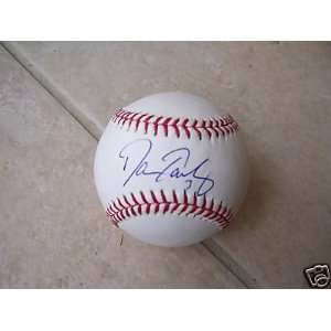 Damion Easley New York Mets Official Signed Ml Ball Coa  