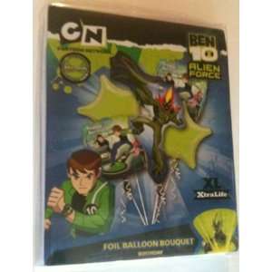  Cartoon Network Ben 10 Alien Force Foil Balloon Boquet 