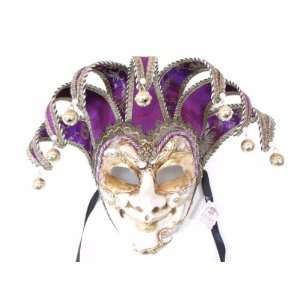  Purple Music Joker Sinfonia Venetian Masquerade Mask
