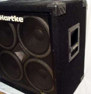 Hartke VX410 400 Watt Bass Guitar Amp Cabinet with 10 Drivers 