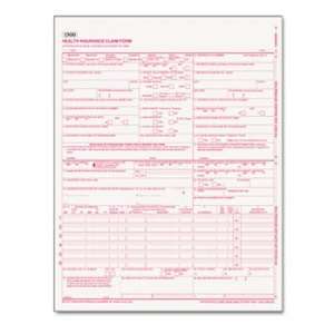  CMS Forms, 8 1/2 x 11, 250 Forms Electronics