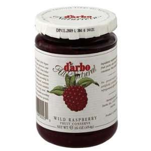 Wild Raspberry Preserve   fruit conserve   16 oz/454 gr by Darbo 