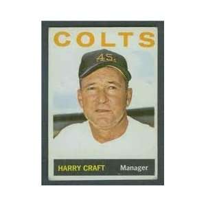 1964 Hary Craft Colts Topps Card 