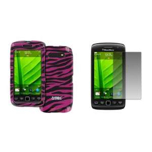  EMPIRE BlackBerry Torch 9850 9860 Hot Pink and Black Zebra 