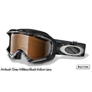  Oakley Ambush, Grey Military  Black Irid Lens Sports 