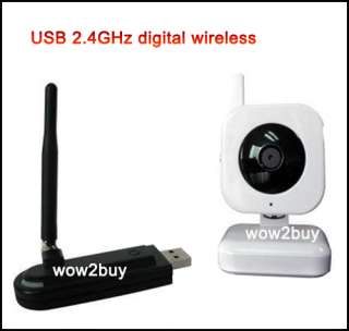4GHz digital wireless camera and USB receiver system  