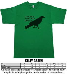 Crows are all Liars Game of Thrones TV T shirt  