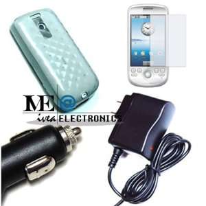   Cover+AC CHARGER+CAR Charger+LCD for HTC myTOUCH magic G2 Electronics