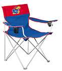 Kansas Jayhawks NCAA Tailgating Big Boy Folding Chair by Logo Chairs