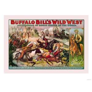  Buffalo Bill Congress of American Indians Giclee Poster 