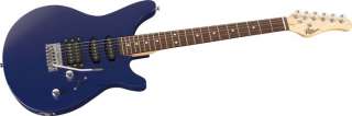 Paquete de guitarra eléctrica de Cohetero de granuja con el azul de 