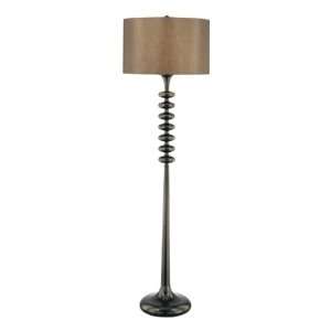Dreamie Genie Collection 1 Light 62ö Chocolate Chrome Floor Lamp with 