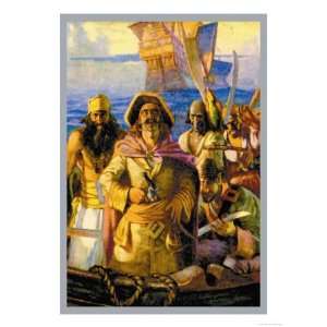 Depraved and Merciless Pirates Giclee Poster Print by William Eaton 