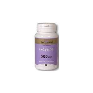  L Lysine 500 mg 60 tabs   Thompson