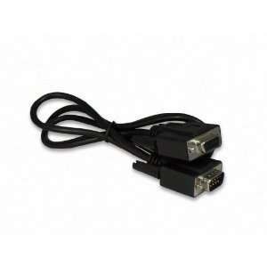   Cable Store Black 3 Foot DB9 9 Pin Serial Port Extension Cable RS232