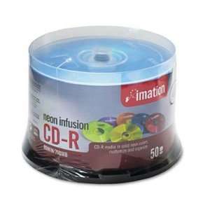  imation® CD R Recordable Disc DISC,CDR,40X,SPN,50PK,NE 