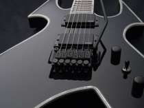 The Warbeast NJ Deluxe electric guitar from B.C. Rich boasts an ebony 