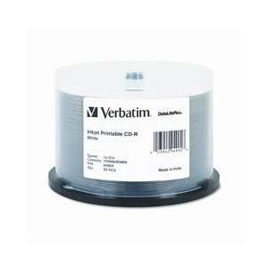  VER94904 Verbatim® DISC,CDR,52X,80MIN,50SPIN Electronics