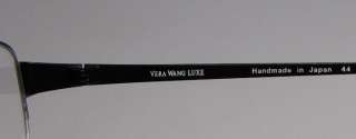 you are looking at a pair of very elegant luxe vera wang eyeglasses 