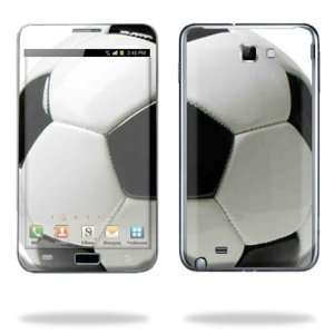   Cover for Samsung Galaxy Note Skins Soccer Cell Phones & Accessories