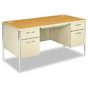  HON® Mentor® Series Double Pedestal Desk Electronics