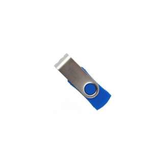 NEW Super Talent RM Swivel 4GB 4G 4 G USB2.0 USB 2.0 Flash Drive Blue 