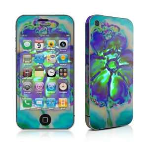 Amys Flower Design Protective Skin Decal Sticker for Apple iPhone 4 
