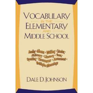  Vocabulary in the Elementary and Middle School [Paperback 