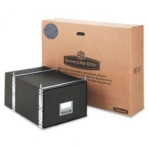 Bankers Box® STAXONSTEEL® Storage Drawers FILE,DWR,15X11X24,BK,CTN6 