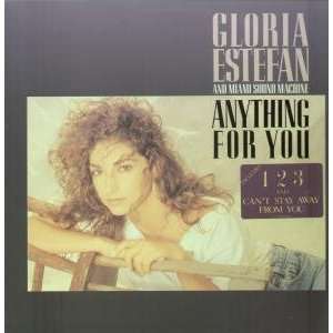    ANYTHING FOR YOU LP (VINYL) DUTCH EPIC 1987 GLORIA ESTEFAN Music