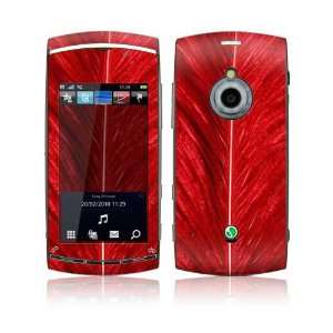  Sony Ericsson Vivaz Pro Skin Decal Sticker   Red Feather 