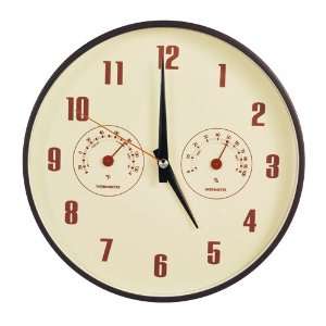  DecoMates Non Ticking Silent Wall Clock with Built In 