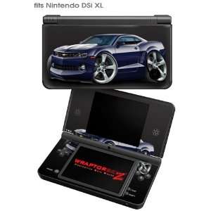  Nintendo DSi XL Skin   2010 Camaro RS Blue Dark by 
