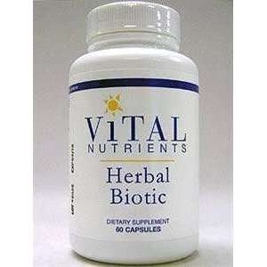  Vital Nutrients   Herbal Biotic   60 caps Health 