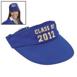  Class Of 2012 Blue Visors   Hats & Visors