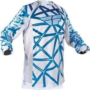  2011 FLY RACING EVOLUTION JERSEY (XX LARGE) (BLUE/WHITE 
