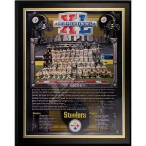 2005 Pittsburgh Steelers NFL Football Super Bowl 40 XL Championship 