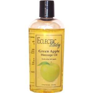  Green Apple Massage Oil, 4 oz Beauty