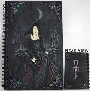  Mourning Vampire Unlined Journal Wiccan Wiccca Pagan 