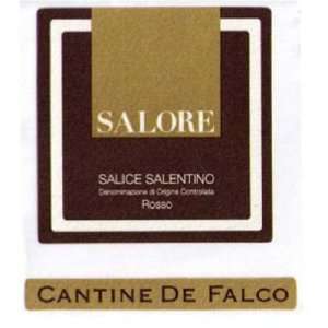 2006 Cantine De Falco Salore Salice Salentino Doc 750ml 