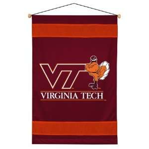  Virginia Tech Hokies NCAA College Bedding Wall Hanging 