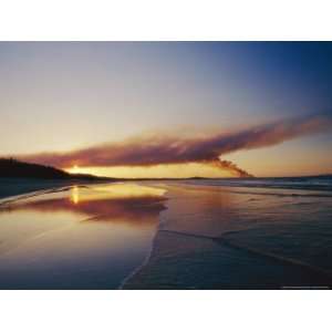 Smoke from a Brushfire Forms a Large Cloud over a 