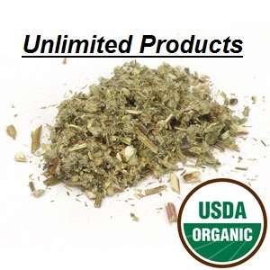 Mugwort Herb (Artemisia vulgaris) Organic 1 Ounce 1 oz  