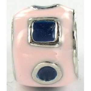   Charms Pink Enamel Charm Bead for Pandora/Troll/Chamilia etc bra