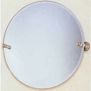 Allied Brass Mirrors DT 90 22 Round Tilt Beveled Mirror Polished Gold