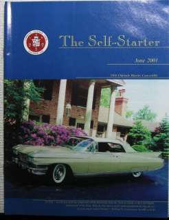 Cadillac Self Starter Magazine Back Issue JUNE 2001  